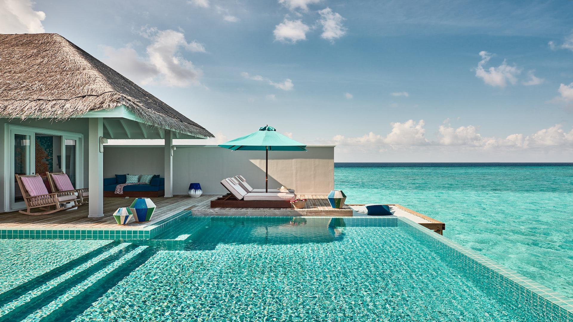2103_Finolhu Maldives_Two-Bedroom Rockstar Villa - Sundeck and pool
